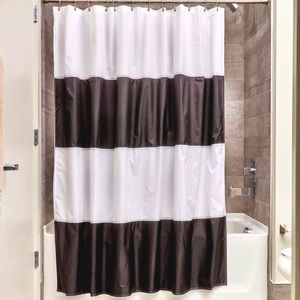 Striped Outdoor/Shower Curtains (Pair)